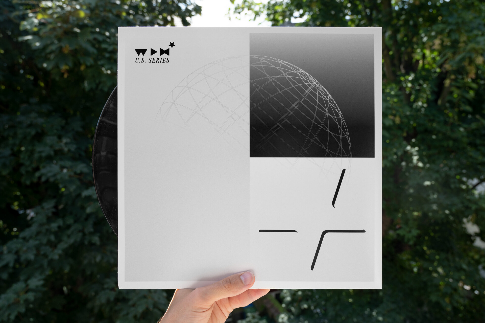 Vinyl sleeve design for We Play House - U.S. Series